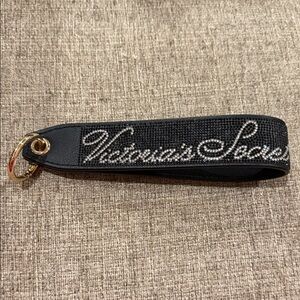 Victoria's Secret Black and Gold Key Holder